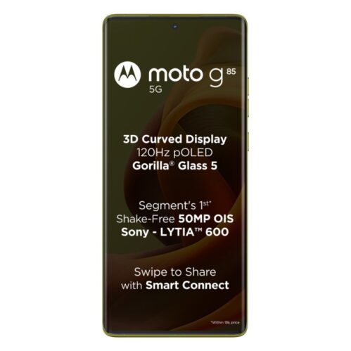 Motorola G85 5G (Olive Green, 128 GB)(8 GB RAM)
