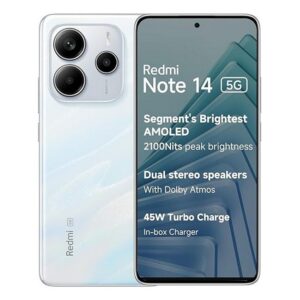 REDMI Note 14 5G (Mystique White, 128 GB)(6 GB RAM)