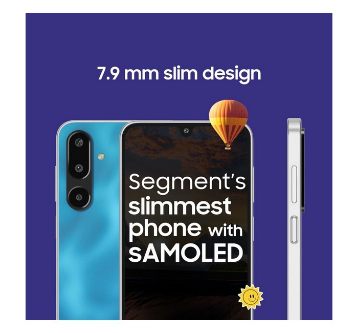 Samsung Galaxy F16 5G (Vibing Blue, 128 GB)(6 GB RAM) - Image 3