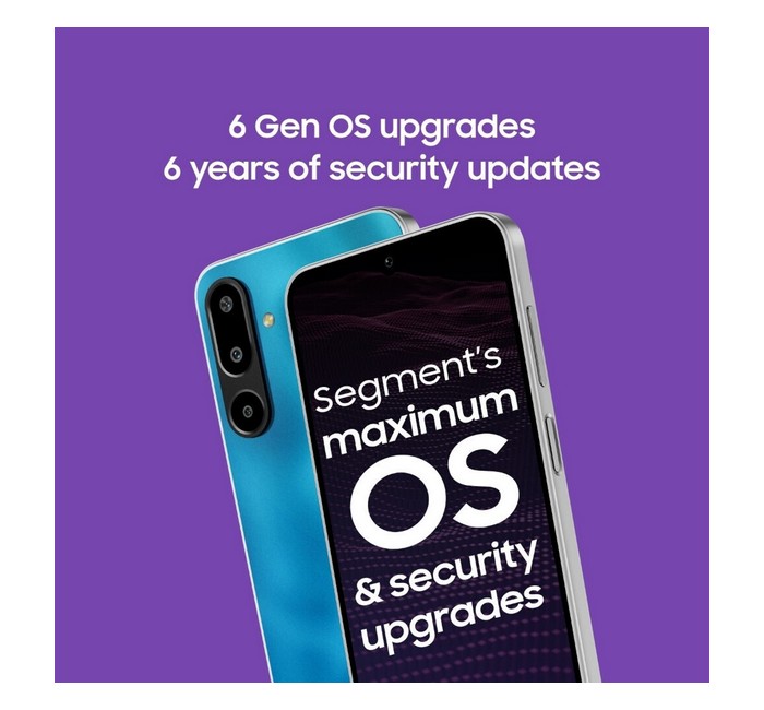 Samsung Galaxy F16 5G (Vibing Blue, 128 GB)(6 GB RAM) - Image 4