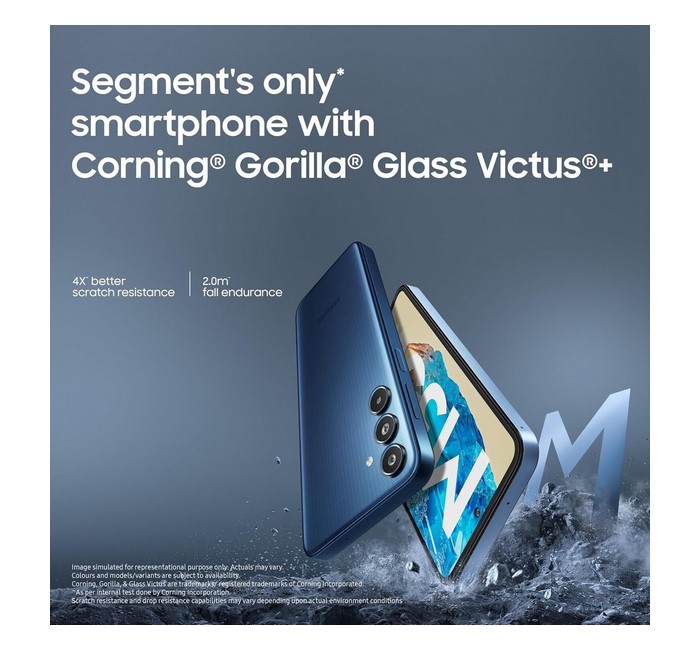 Samsung Galaxy M35 5G (Thunder Grey, 128 GB)(6 GB RAM) - Image 6