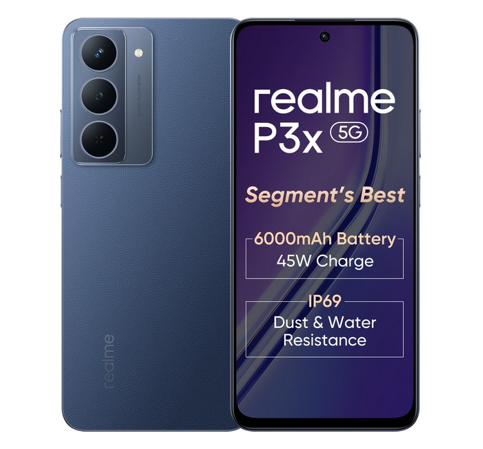 realme P3x 5G (Midnight Blue, 128 GB)(6 GB RAM)