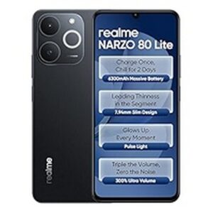 Realme Narzo 80 Lite 4G (Obsidian Black, 64 GB) (4 GB RAM)