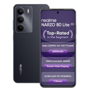 Realme Narzo 80 Lite 5G (Onyx Black, 128 GB)(6 GB RAM)