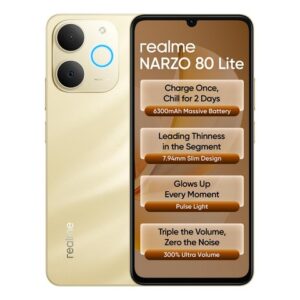 Realme Narzo 80 Lite 4G (Beach Gold, 64 GB)(4 GB RAM)