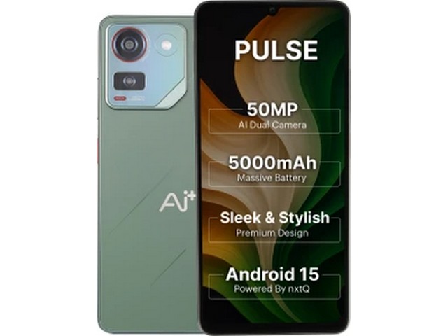 Ai+ Pulse (Green, 64 GB) (4 GB RAM)