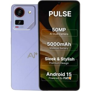 Ai+ Pulse (Purple, 64 GB)  (4 GB RAM)