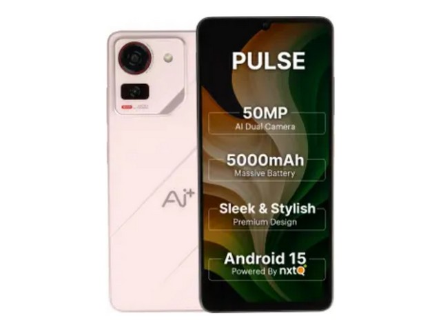 Ai+ Pulse (Pink, 64 GB) (4 GB RAM)