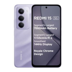 REDMI 15 5G (Sandy Purple, 256 GB)(8 GB RAM)