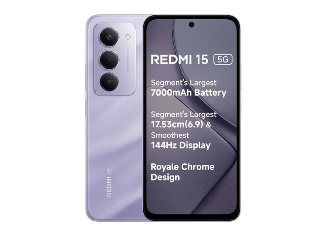 REDMI 15 5G (Sandy Purple, 256 GB)(8 GB RAM)