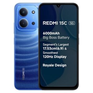 REDMI 15C 5G (Moonlight Blue, 128 GB)(6 GB RAM)