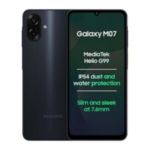 Samsung Galaxy M07 (Black, 64 GB) (4 GB RAM)