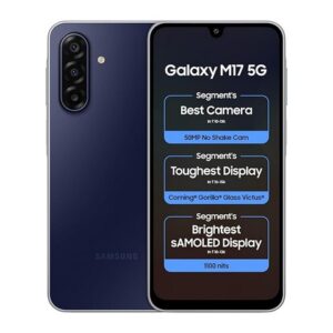 Samsung Galaxy M17 5G (Sapphire Black, 128 GB)(6 GB RAM)