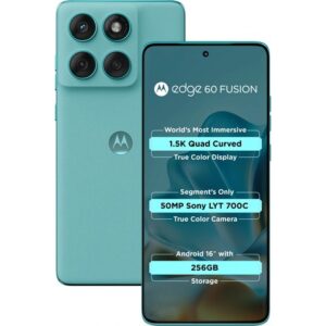 MOTOROLA Edge 60 Fusion 5G (PANTONE Amazonite, 128 GB)(8 GB RAM)