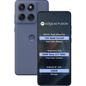 MOTOROLA Edge 60 Fusion 5G (PANTONE Slipstream, 128 GB)(8 GB RAM)