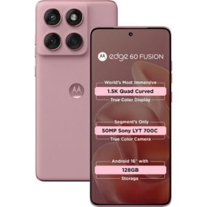 MOTOROLA Edge 60 Fusion 5G (PANTONE Zephyr, 128 GB)(8 GB RAM)