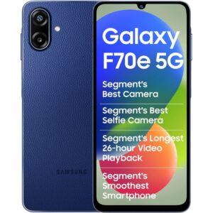 Samsung Galaxy F70e 5G (Spotlight Blue, 128 GB)(6 GB RAM)