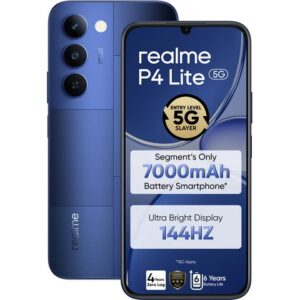 Realme P4 Lite 5G (Mosaic Blue, 128 GB)(6 GB RAM)