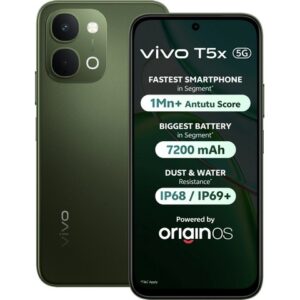 Vivo T5x 5G (Cyber Green, 128 GB)(8 GB RAM)