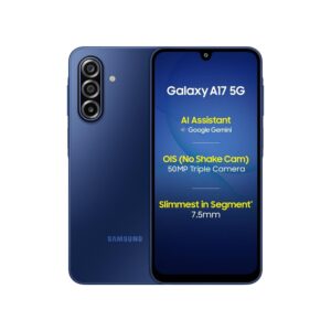 Samsung Galaxy A17 5G (Blue, 8GB RAM, 128GB Storage)