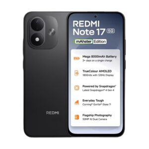 Redmi Note 17 5G (Dark Night, 8GB RAM, 128GB Storage)